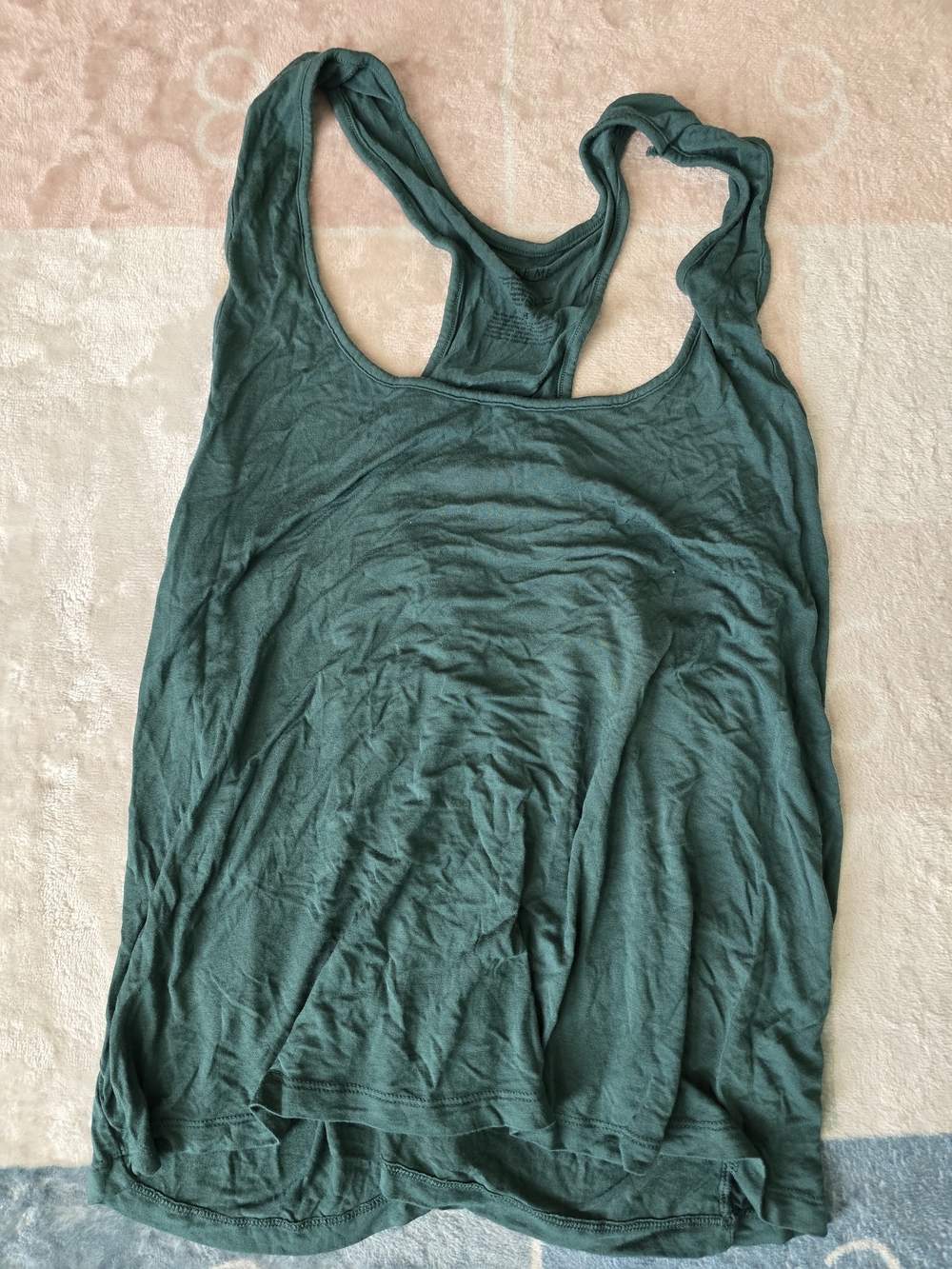 Adore Me Women’s Lounge Racerback Tank Top - Teal Green
